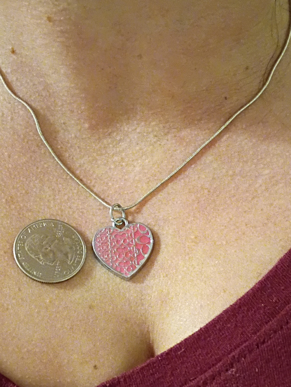 Coach Pink Heart Charm Bracelet - Picture 4 of 7